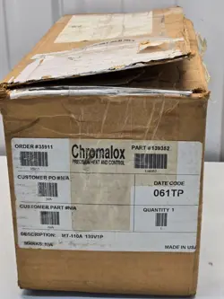 CHROMALOX MT-110A IMMERSION HEATER HEAT EXCHANGE 120V 1PH 1000W NEW IN BOX L15