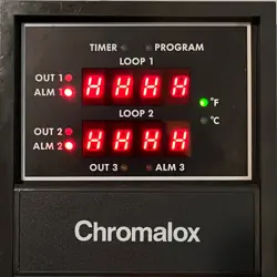 CHROMALOX 2040 / 2040-11400 DUAL LOOP CONTROLLER