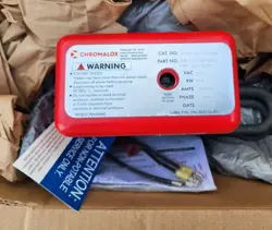 CHROMALOX TTUH-CO-703BXX FLANGED IMMERSION HEATER 208V 7KW 20A 158-305376-002