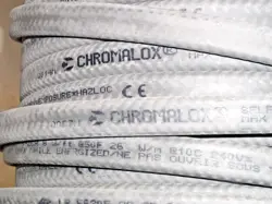 PER FOOT CHROMALOX HEAT TAPE SRF 8-2CR 6L1501-1 R17 182K LR 56305 3 A B C 5A 8/W