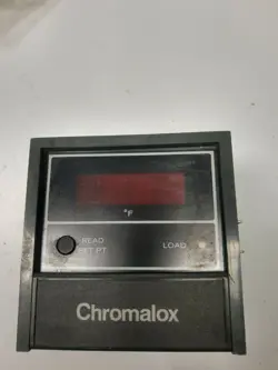 NICE RARE CHROMALOX TEMPERATURE SET POINT READOUT PANEL F GAGE  # LR29321