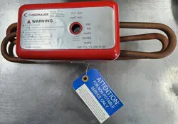 CHROMALOX FOOD EQUIPMENT WATER IMMERSION HEATER TTUH-CO-70B / 158-556258-003