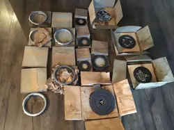 NOS CHROMALOX RING HEATER LOT OVEN RANGE UNITS 9 CHROME RINGS ETC