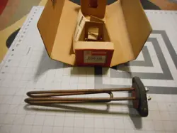 CHROMALOX RTMF-230 WATER HEATER ELEMENT 3000 WATT 240 V PART MADE IN USA VINTAGE