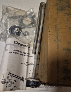 4500W 240V ELECTRIC WATER HEATER ELEMENT LS2457E PCN-414086 CHROMALOX EMERSON