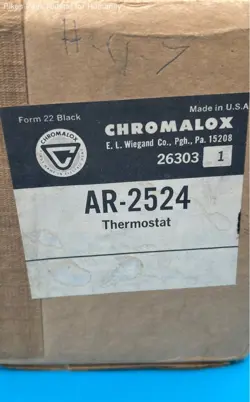 CHROMALOX TEMPERATURE CONTROL