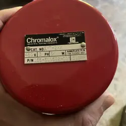 CHROMALOX SCREW PLUG IMMERSION HEATER 480V 3 PHASE