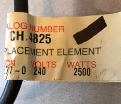 CH4825 BAKE ELEMENT