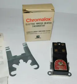 NOS CHROMALOX ELECTRIC WATER HEATER THERMOSTAT 41113-3 OPEN BOX