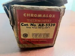 CHROMALOX AR-5539 TEMPERATURE CONTROL 25A 150-550F TLI TLO NEW