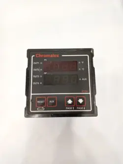 CHROMALOX 2104-AO100 TEMPERATURE CONTROLLER AS IS FOR PARTS SAME AS PICTURES
