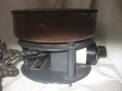 VINTAGE EDWIN L. WIEGAND CO CHROMALOX ROPH ELECTRICAL HOT PLATE HEATER HEAT UNIT