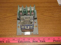 CHROMALOX D2936-25 MAGNETIC CONTACTOR DUAL VOLTAGE COIL
