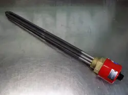CHROMALOX PIPE PLUG IMMERSION HEATER W/ THERMOSTAT 480V 3 PH. KV-3T1-0217-M1-F