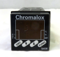 CHROMALOX 1603E-11150 TEMPERATURE CONTROLLER, FOR PARTS/ REPAIR