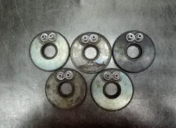 LOT OF (5) USED CHROMALOX  241-054260-006  HEATER RING