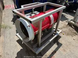 2014 CHROMALOX SDRA-60-43RG-UR 3 PHASE ELECTRIC HEATER BLOWER JOBSITE BIDADOO