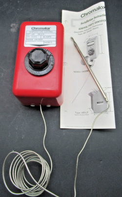 CHROMALOX 263046 TEMPERATURE CONTROLLER AR-514 10-30A, 200-550F *NEW OLD STOCK*