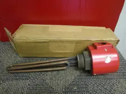 CHROMALOX EMERSON IMMERSION HEATER 555200-001 ARTM 2XX 4500W 240V 2