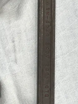 CHROMALOX 120 VOLT 400 WATT 12 INCH STRIP HEATER