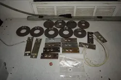 FAST HEAT CHROMALOX TEMPCO STRIP CIRCULAR RING HEATER HEATING ELEMENTS LOT