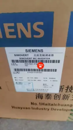 SIEMENS 6SE7021-3TB61-Z NEW