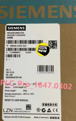 SIEMENS 6SE6 440-2UD33-7EA1