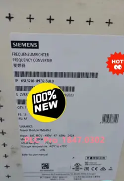 SIEMENS 6SL3210-1PE32-5UL0