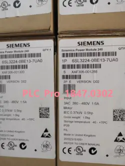 SIEMENS 6SL3224-0BE13-7UA0