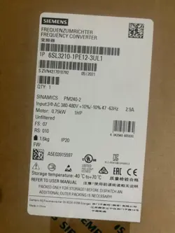 SIEMENS 6SL3 210-1PE12-3UL1