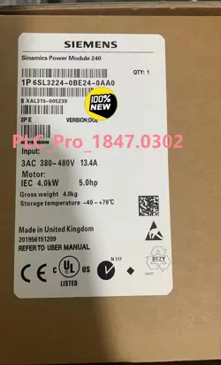 SIEMENS 6SL3 224-0BE24-0AA0