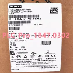 6SL3210-1KE13-2AF2 1PCS