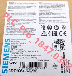 SIEMENS 3RT1064-6AV36