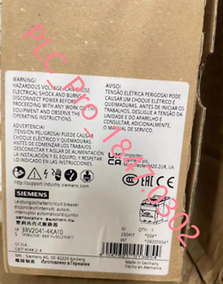 SIEMENS 3RV2041-4KA10 3RV2