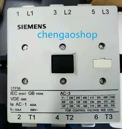 SIEMENS CONTACTOR 3TF56
