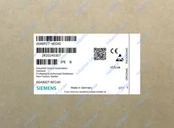 6SA8927-6EC40 SIEMENS PLC MODULE FAST SHIPPING NEW IN BOX SH