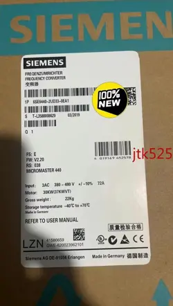 1PCS6SE6440-2UD33-0EA1/0EB1 SIEMENS NEW FREE SHIPPING