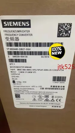 1PCS 6SE6440-2UD27-5CA1SIEMENS