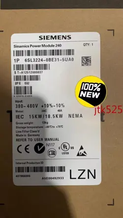 1PCS6SL3224-0BE31-5UA0 SIEMENS