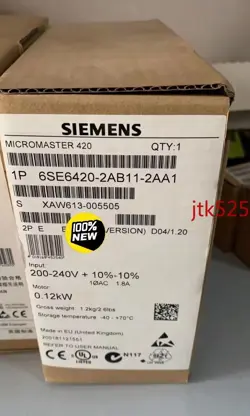 1PCS6SE6420-2AB11-2AA1 SIEMENS