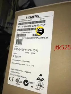 1PCS6SE6420-2AB22-2BA1 SIEMENS