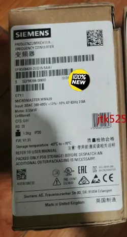 1PCS6SE6420-2UD15-5AA1 NEW