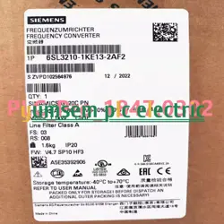 6SL3210-1KE13-2AF2 1 NEW SIEMENS 6SL3 210-1KE13-2AF2 FAST DELIVERY -