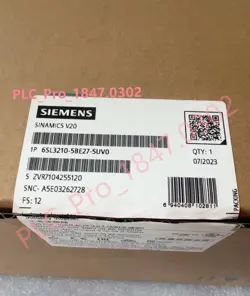 6SL3210-5BE27-5UV0 1PCS BRAND NEW SIEMENS 6SL3 210-5BE27-5UV0  FAST SHIPMENT
