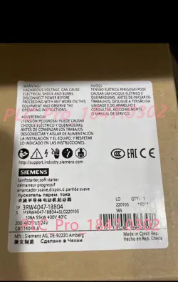 3RW4047-1BB04 1PCS BRAND NEW SIEMENS 3RW4 047-1BB04 QUALITY ASSURANCE  FAST SHIP