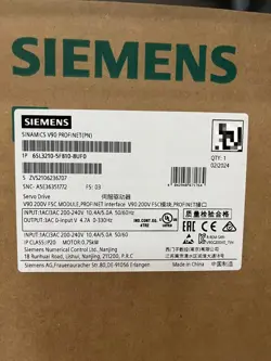 SIEMENS 6SL3210-5FB10-8UF0 FAST