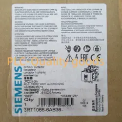 UNOPENED 3RT1 066-6AB36