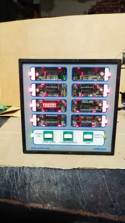 SIEMENS PRAXIS MINI GUARD 008-000 CONSOLE PANEL PLC CONTROLLER TRANSMITTER