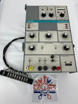 SIEMENS MJ-3A ACCU/STAT VOLTAGE REGULATOR CONTROL PANEL