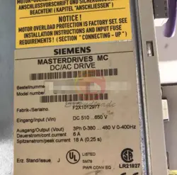 ONE USED SIEMENS 6SE7016-0TP50-Z Z=G91+C43+K80